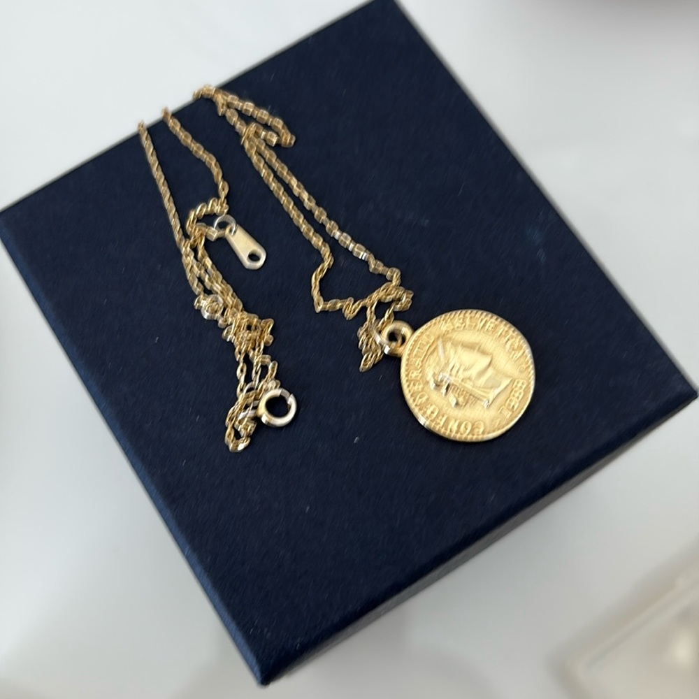 Coin necklace
